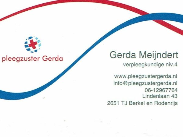 Zorg Zuster Gerda